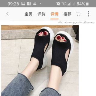 Giày Sandal bánh mì hàng quảng châu cao 5cm