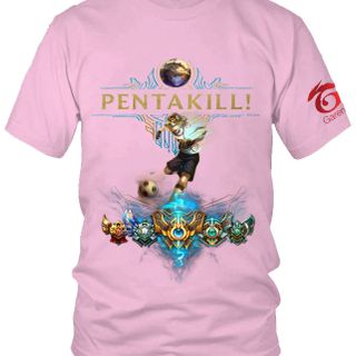 Áo Thun Liên Minh Huyền Thoại Tướng Ezreal Skin Tiền Đạo 7 Màu