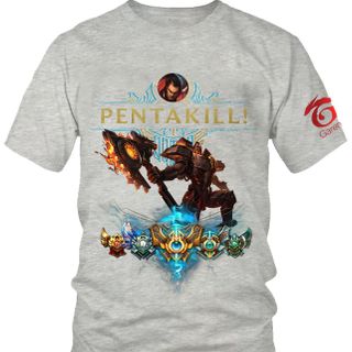 Áo Thun Liên Minh Huyền Thoại Tướng Darius Skin Hiểm Họa Không Gian 7 Màu