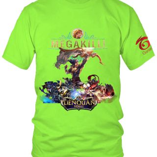Áo thun Liên Quân Mobile 3D Tướng Yorn Skin Long Thần ái 7 Màu