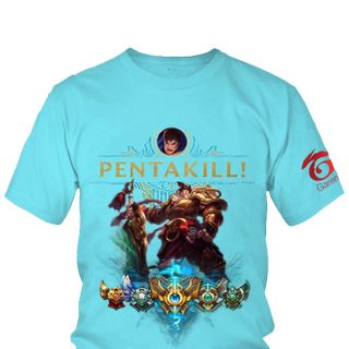 Áo Thun Liên Minh Huyền Thoại Tướng Garen Skin Long Tướng 7 Màu