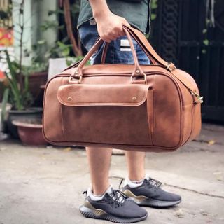 Túi Du Lịch Unisex CNT TX24 Phong Cách BÒ ĐẬM