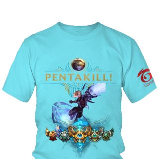 Áo Thun Liên Minh Huyền Thoại Tướng Ezreal Skin Vũ Khí Tối Thượng 7 Màu