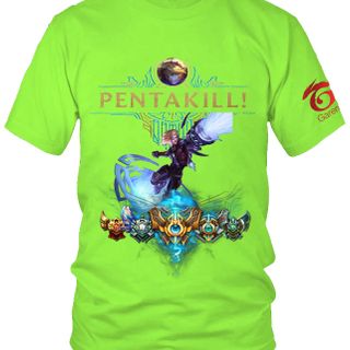 Áo Thun Liên Minh Huyền Thoại Tướng Ezreal Skin Vũ Khí Tối Thượng 7 Màu