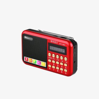 Loa radio thẻ nhớ FM - usb có ăng ten dài