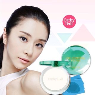 Phấn phủ kiềm dầu trong suốt Cathy Doll Oil Control Film Pact 12g Translucent