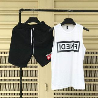 Bộ đồ thể thao ba lổ nam tập Gym vải Thun Lạnh co dãn 4 chiều