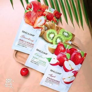 Mặt nạ Dâu Tây - Kiwi hộp 10 miếng Cực Hot giá sỉ