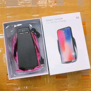 Kẹp oto kiêm sạc ko dây S5