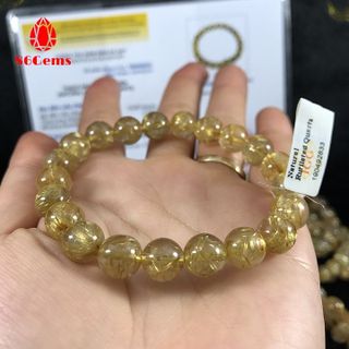 Thạch anh tóc vàng tự nhiên hàng vip đã kiểm định - chỉ bán sỉ