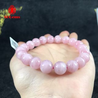 Vòng đá thạch anh hồng tự nhiên có kiểm định - bán sỉ