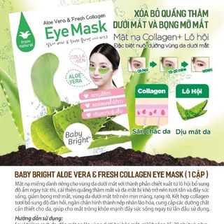 Mặt nạ trị thâm quầng mắt Baby Bright