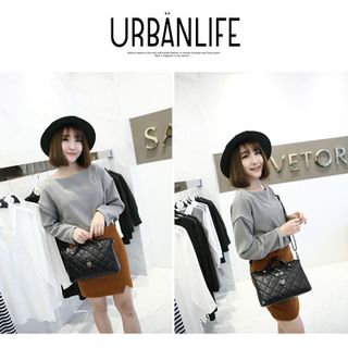 Hàng Thái Túi đeo chéo Nữ Da Cừu Hobo TX23 4 Ngăn Chứa Tiện Lợi Thời Trang Xuân Hè 2019