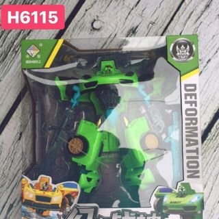 Robot biến hình oto mini