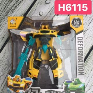 Robot biến hình oto mini
