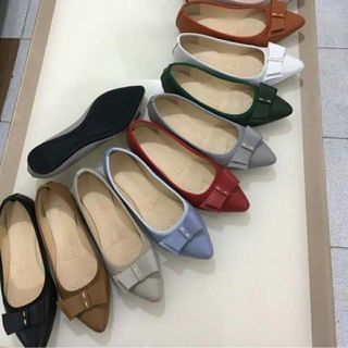 Giày búp bê da nữ