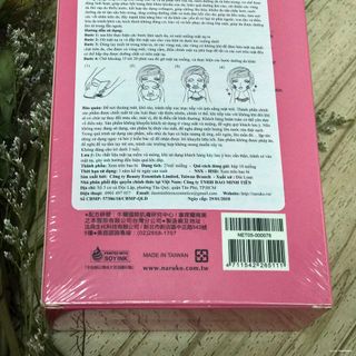 Mặt nạ NARUKO Ốc Sên dưỡng ẩm Bản Đài có tem nhãn phụ tiếng Việt
