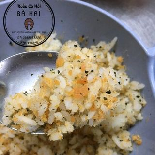 ruốc cá hồi na uy nhà làm 1 hộp 100 gram chưa kể hủ thủy tinh lẻ 1 hủ 195k sỉ 5 hủ 819k