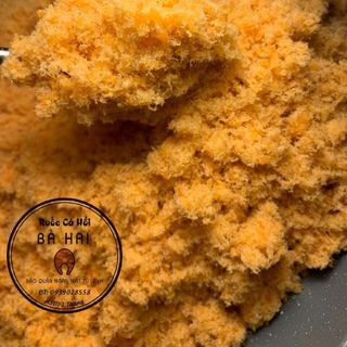 ruốc cá hồi na uy nhà làm 1 hộp 100 gram chưa kể hủ thủy tinh lẻ 1 hủ 195k sỉ 5 hủ 819k