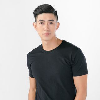 Áo thun trơn nam 100 cotton