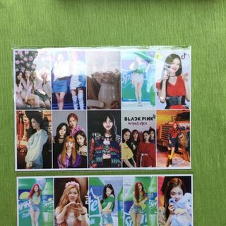 Hình dán Nhóm nhạc KPOP Blackpink - stick cơ nhóm Nhạc KPOP Blackpink - 1 xấp gồm 20 hình dán