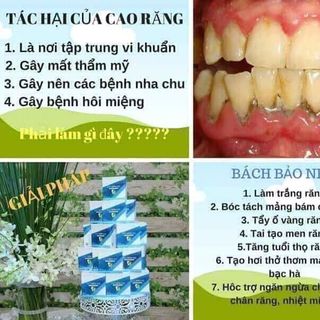 BỘT TRẮNG RĂNG THẢO DƯỢC BÁCH BẢO NHA