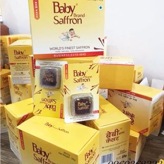 NHUỴ HOA NGHỆ TÂY ẤN ĐỘ - BABY SAFRON NEGIN KASHMIR ẤN ĐỘ Loại Nhất 1g