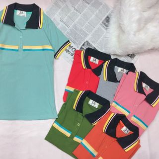 áo cổ bẻ viền ngực