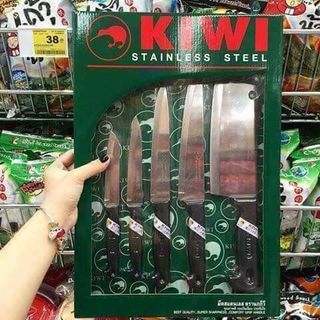 Bộ 5 Dao Kiwi Stainless Steel Thái Lan giá sỉ