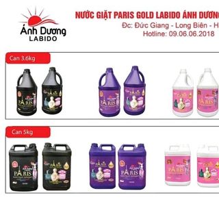 Nước Giặt Paris labido Ánh dương