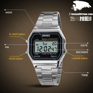 Đồng hồ Skmei - SK001 Đồng hồ nam dây thép SKMEI CLASSIC