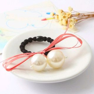 cột tóc hạt trai trắng lớn