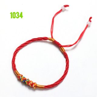 1034- vòng chỉ đỏ tứ vân ngũ sắc