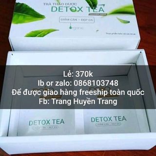 Giảm cân detox tea 370k