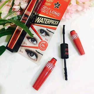 Mascara 2 đầu nối mi Sivanna Super Model 5x Long 57g