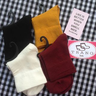 Tất trơn cao cổ 4p