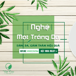 NGHỆ MẶT TRẮNG DA VIỆT-CARE 100GR