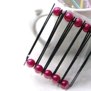 kẹp ghim hạt trai nhiều màu
