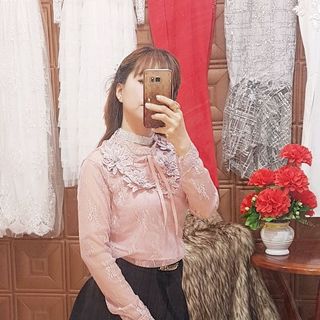 Áo kiểu ôm lô Áo ren kèm lot