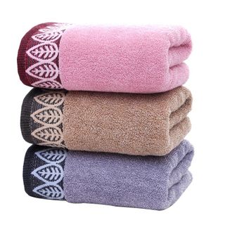 Khăn tắm cotton 100 siêu thấm nước 35x75cm 100g-136