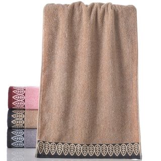 Khăn tắm cotton 100 siêu thấm nước 35x75cm 100g-136