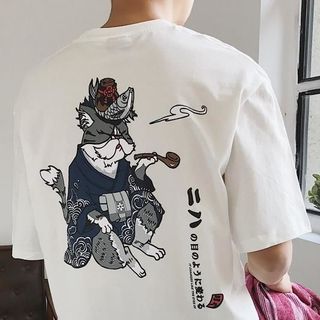 Áo Thun Unisex In hình Mèo