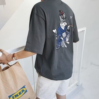 Áo Thun Unisex In hình Mèo