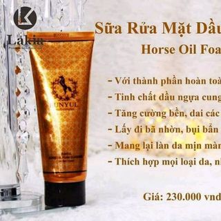 SỮA RỬA MẶT DẦU NGỰA EUNYUL
