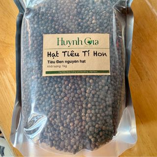 Bịch Tiêu Đen Nguyên Hạt 1kg hạt tiêu trồng tại Đăk Nông