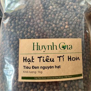 Bịch Tiêu Đen Nguyên Hạt 1kg hạt tiêu trồng tại Đăk Nông