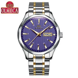 ĐỒNG HỒ OLMECA - OLM005 Đồng hồ nam dây thép không gỉ olmeca TREND đồng hồ nam chính hãng olmeca đồng hồ thời trang