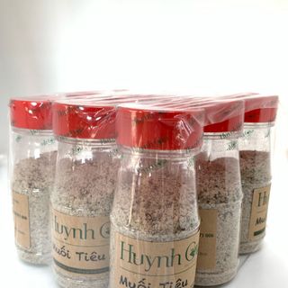 Lốc 9 Hũ Muối Tiêu Đen Huỳnh Gia
