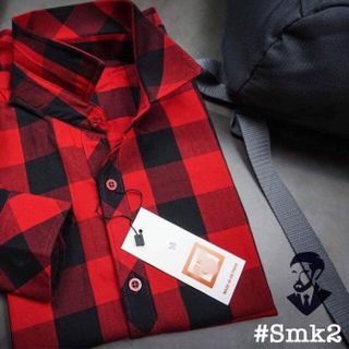 Sơ mi kẻ uni