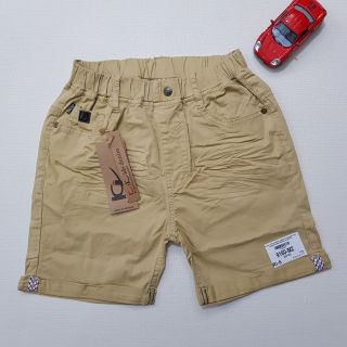 9160-M1- Quần kaki đùi bé trai co giãn trơn gập gấu hiệu kikids size đại 25-29/ri5/t7b5a2/5